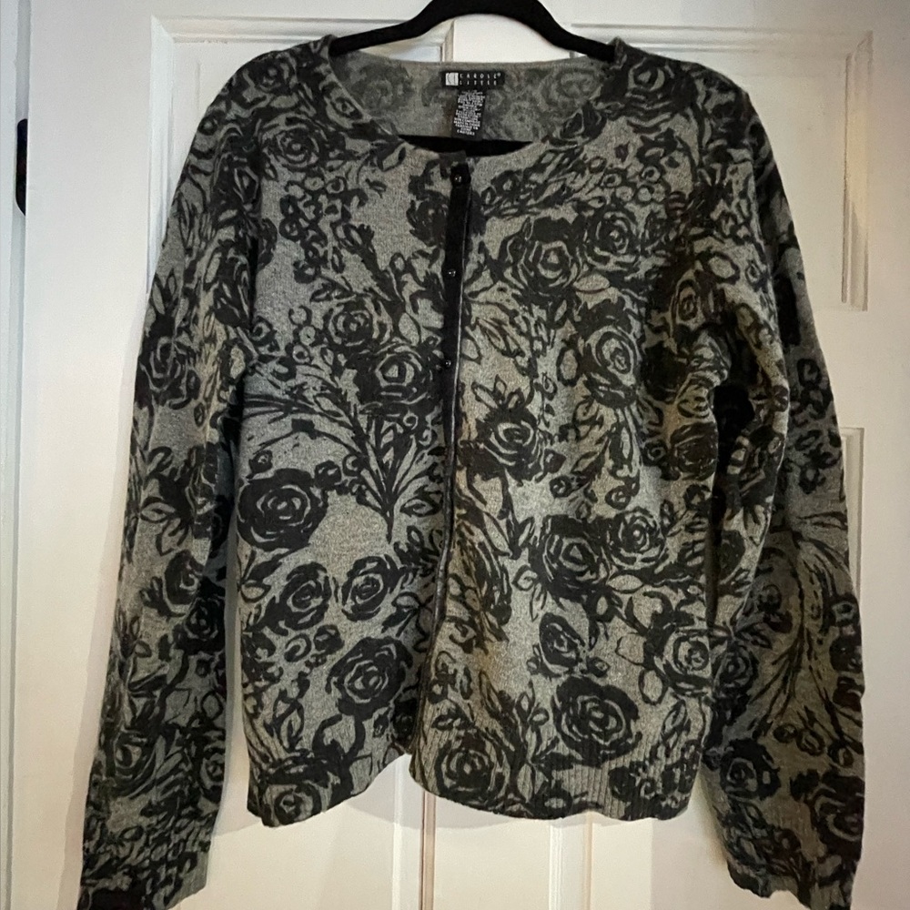 Carole Little Wool Cardigan